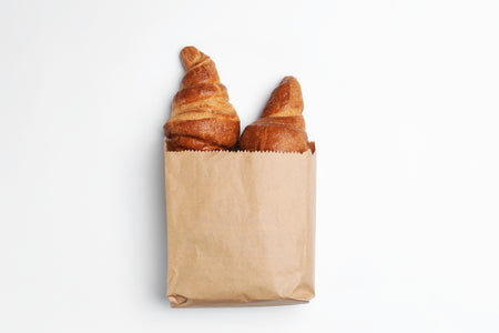 Brown Paper Bag and Coffee Pouches