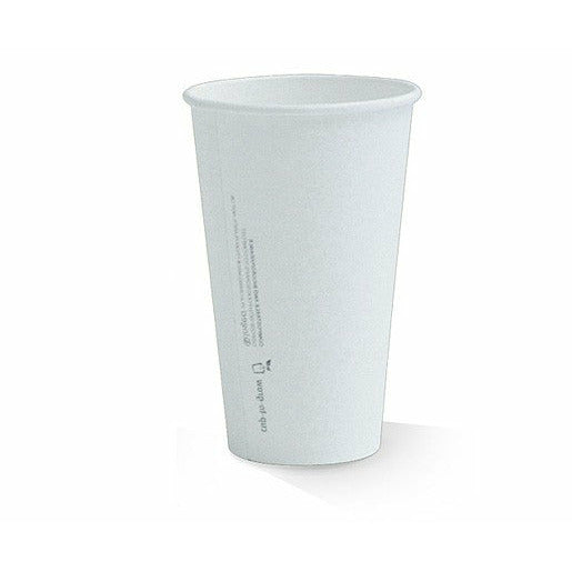 20oz ECO SW Coffee Cup (plain white) - www.keeo.com.au