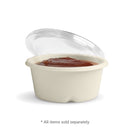 60ml White Sugarcane Sauce Container with Lids (1,000p)