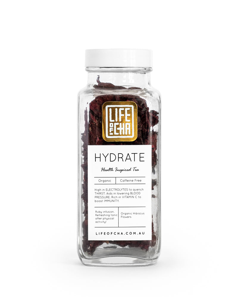 Hydrate Tea (Organic Hibiscus Loose Tea Leaves)