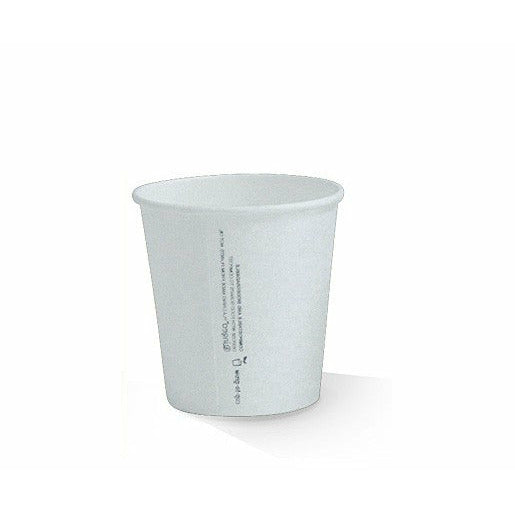 6oz ECO SW Coffee Cup (plain white) - www.keeo.com.au