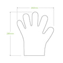 Large compostable glove - natural