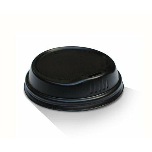 Biodegradable Lid for 6/8/10oz Coffee Cup (Black) - www.keeo.com.au