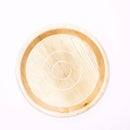 12" Round Deep Bamboo Plate (25 pcs) - www.keeo.com.au