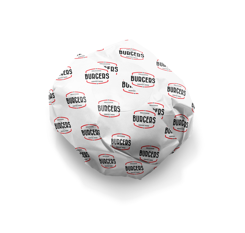 Custom Grease Resistant Food Wrap Paper (500x750mm)