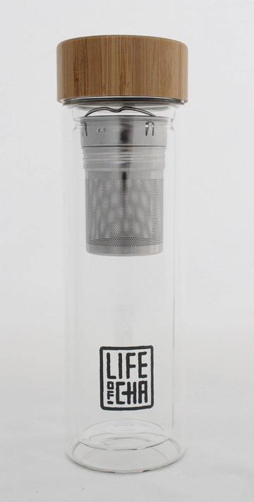 ChaBottle Travel Flask with Strainer