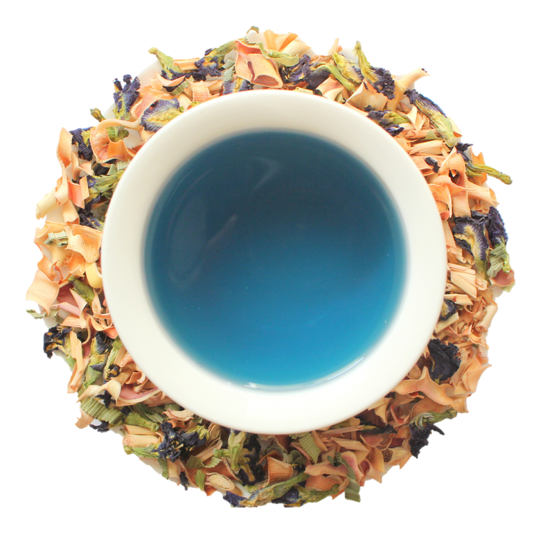 Crystal Tea (Blue Butterfly Pea Loose Tea Leaves)